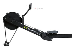 Black Concept2 RowErg Rower - PM5