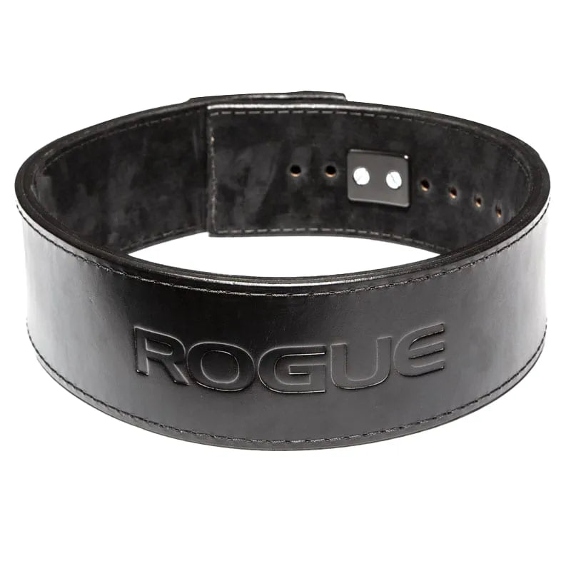 Boneyard Rogue Black Leather 13mm - 4" Lever Belt